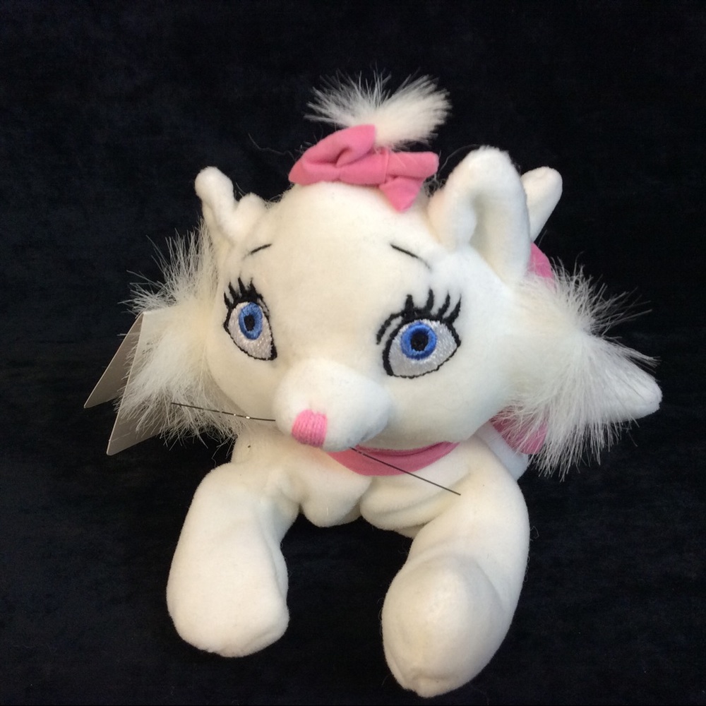 Disney Vintage Marie bean bag 7”